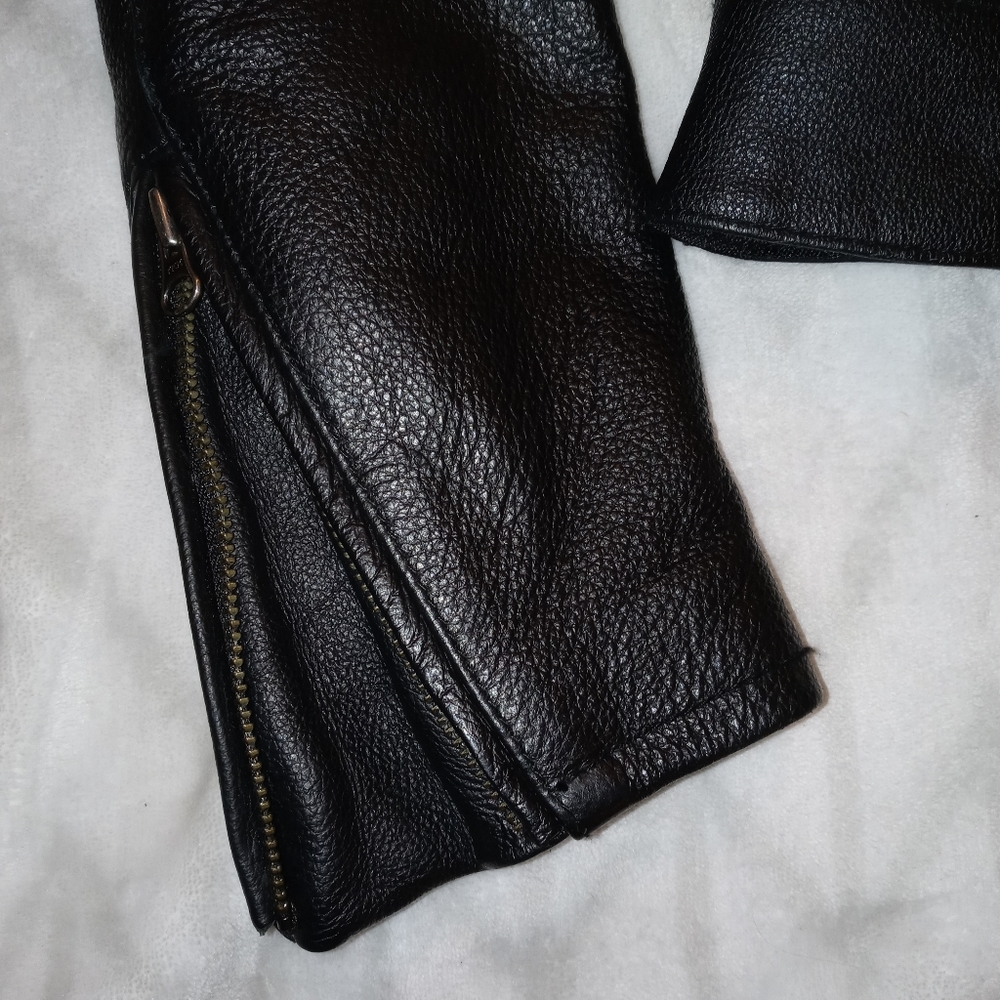 Leather Riding Jacket - Picture 6 of 8